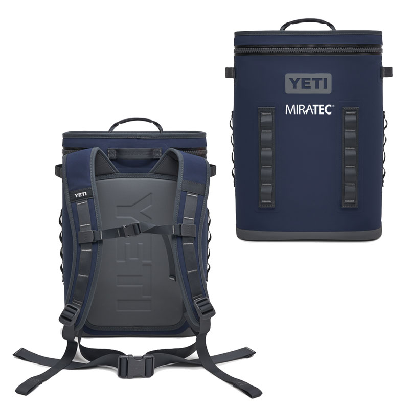 YETI Hopper Backflip 24 Insulated Backpack Cooler, Navy at